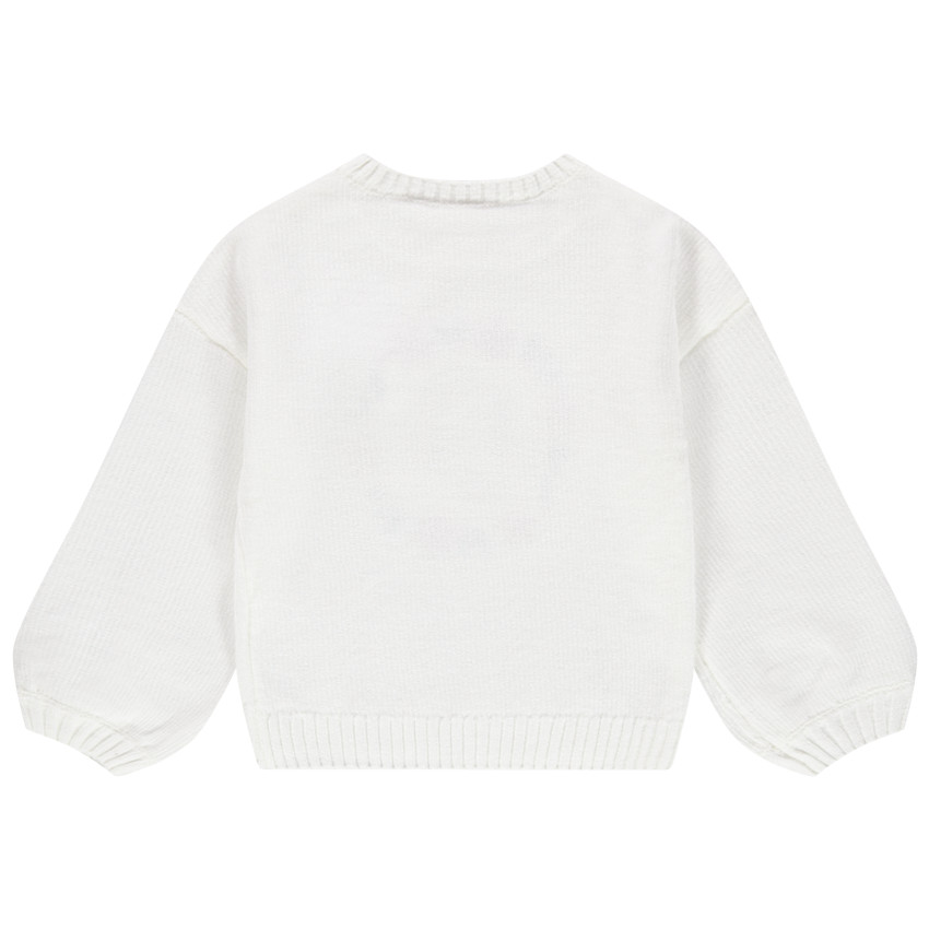 Pull en tricot uni avec Minnie esprit Noël Disney 