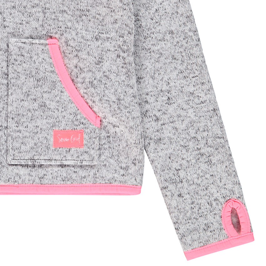 Gilet de ski à capuche pour fille 