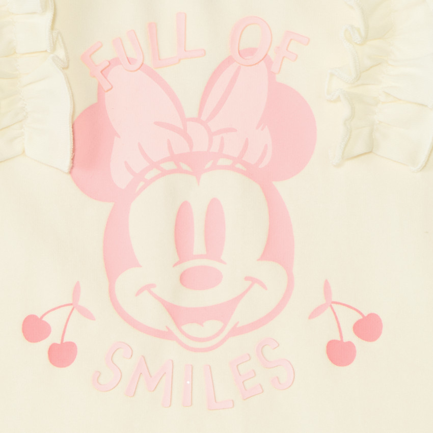 Débardeur bretelles à volants Minnie Disney pour bébé fille 