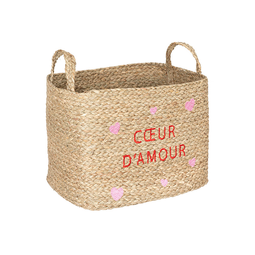 Lot de 3 paniers tressés de rangement « Neree » 