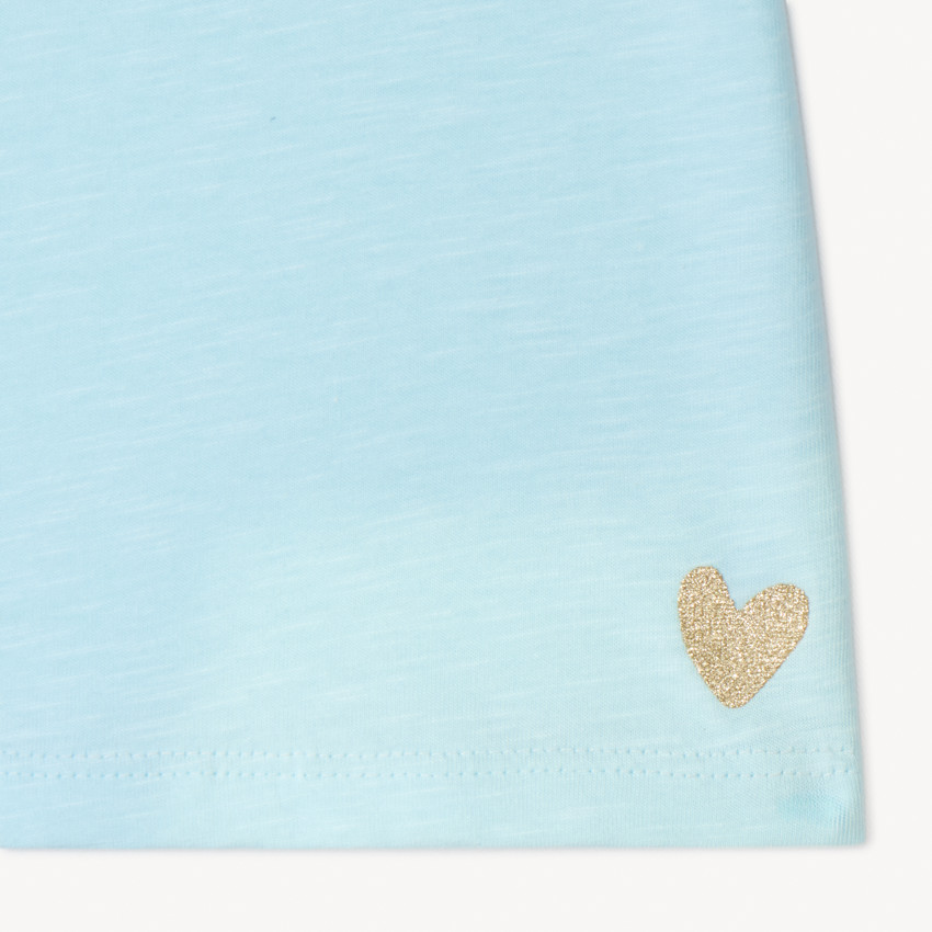 Lot de 3 t-shirts manches courtes unis pour bébé fille 