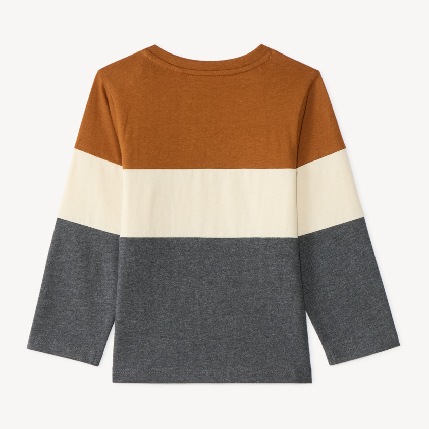 T-shirt manches longues bébé garçon print ludique fantaisie 