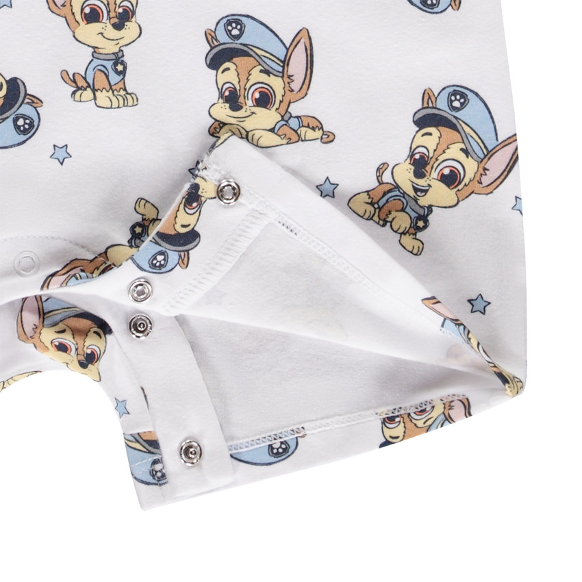 Combishort imprimé Chase Pat'Patrouille pour bébé garçon 