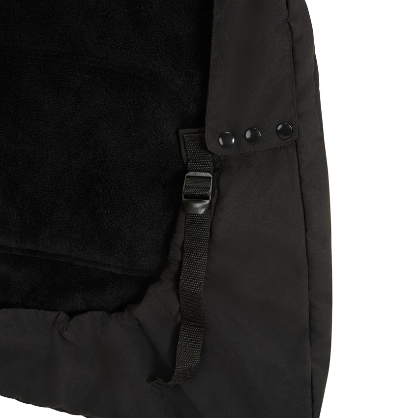 Protection chaude universelle pour porte-bébé Ourson noir - Noir (Prémaman) - Image 3