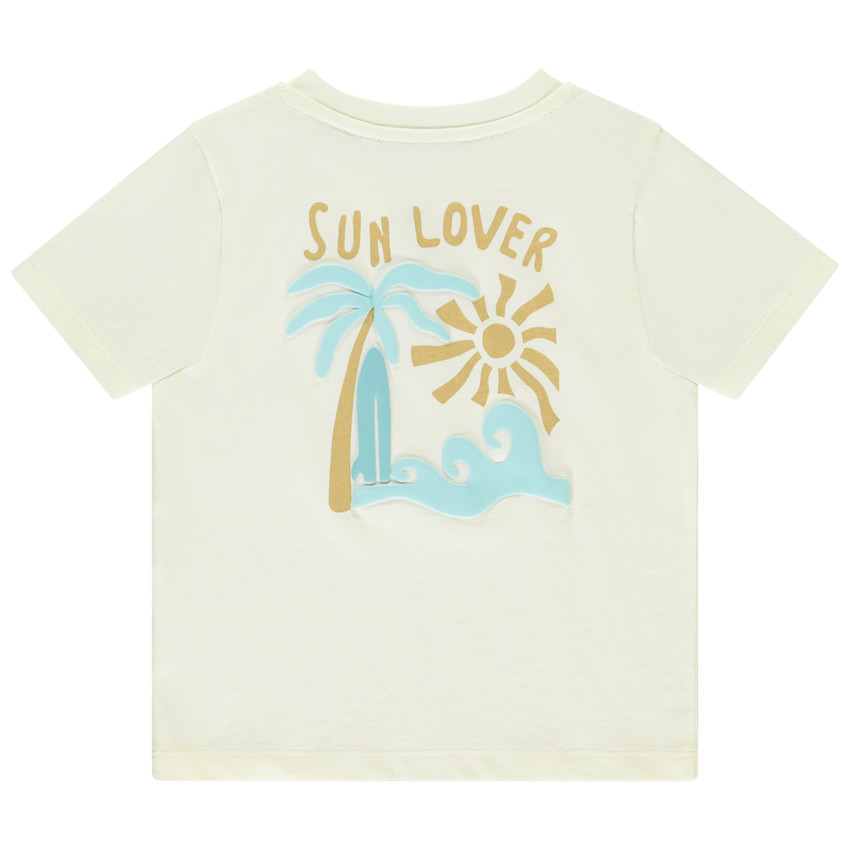 T-shirt manches courtes motif fantaisie pour bébé garçon 