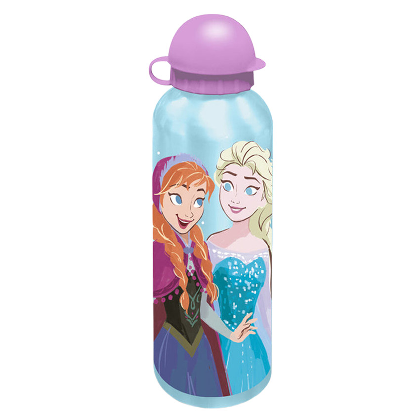 Gourde alu 500ml Reine des neiges Ass. 