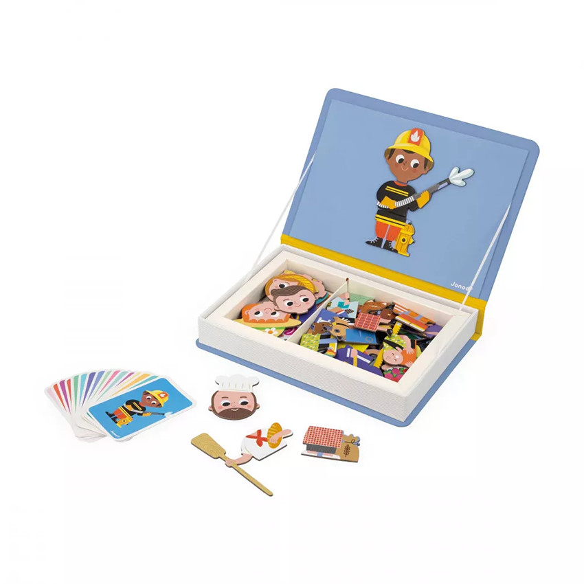 Magnéti'book Métiers avec 48 magnets 