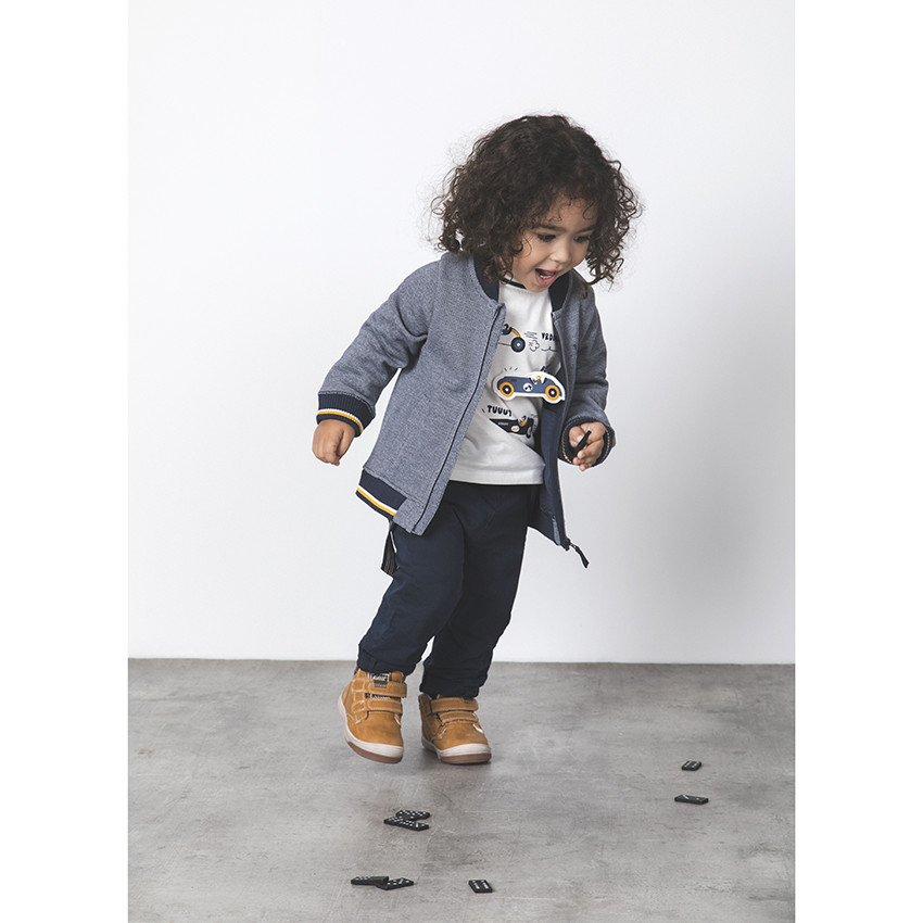 T-shirt manches courtes print voitures pour bébé garçon 