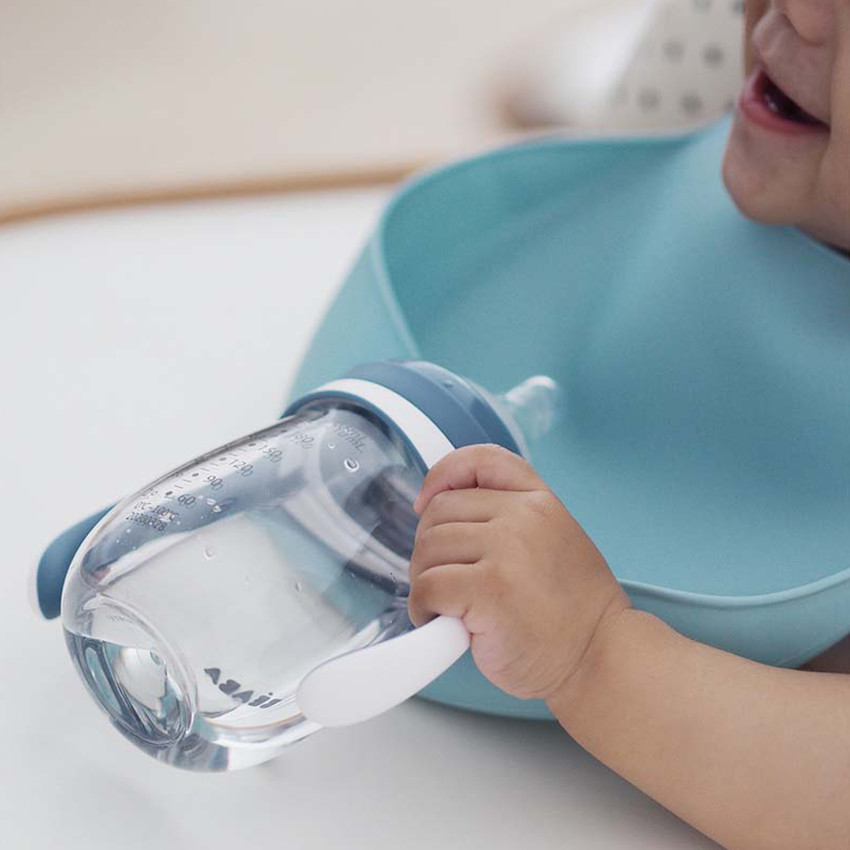 Bavoir en silicone - Airy Green 