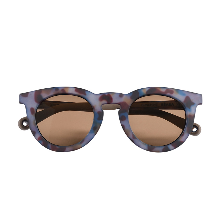 Lunettes de soleil avec cordon 4-6 ans Sunshine blue tortoise 