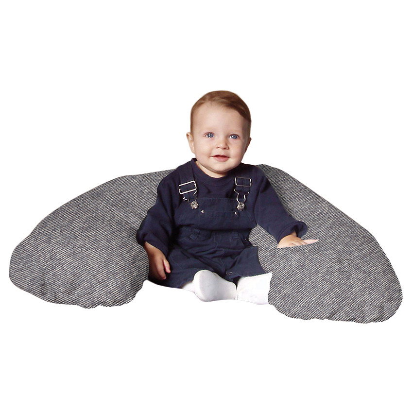 Coussin d'allaitement Big Flopsy - Chambray Bleu 