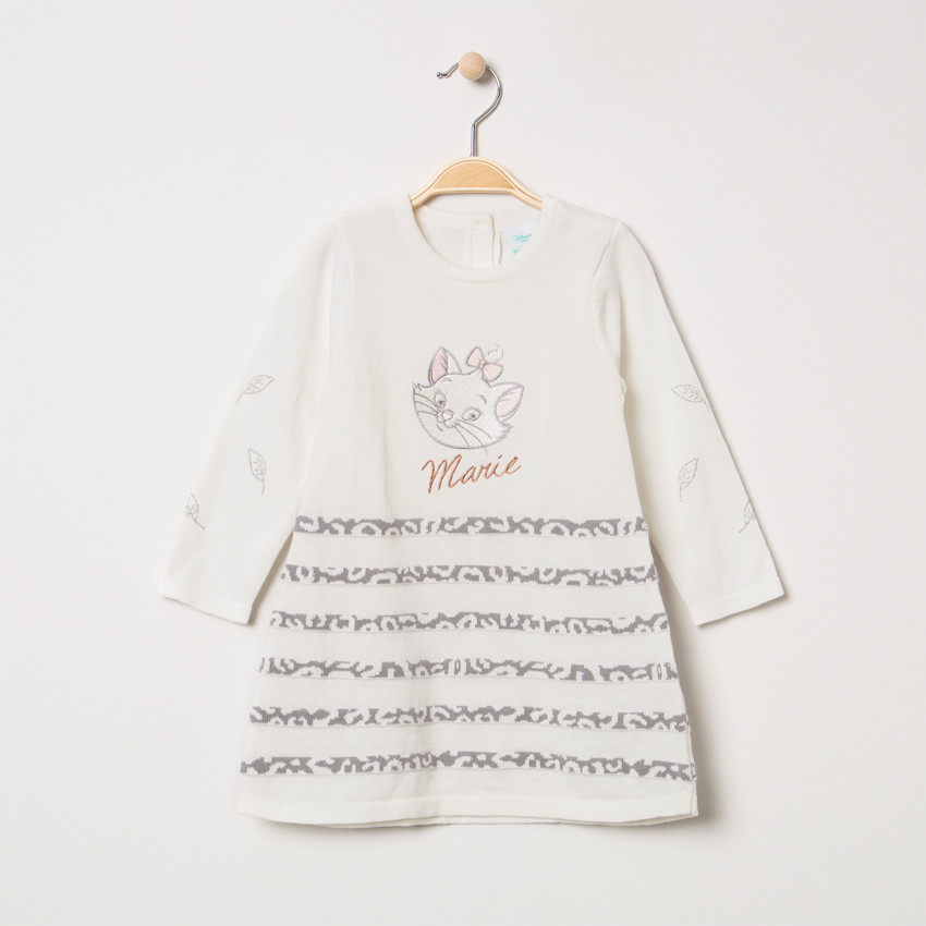 Robe manches longues en tricot Marie Aristochats Disney 