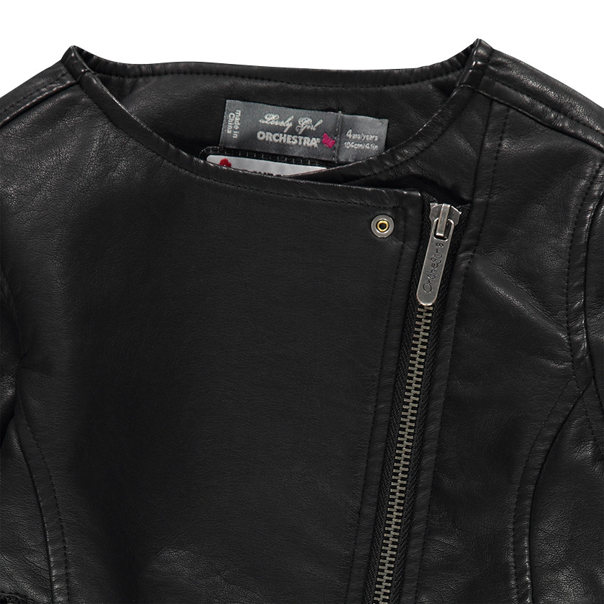 Perfecto noir effet cuir  