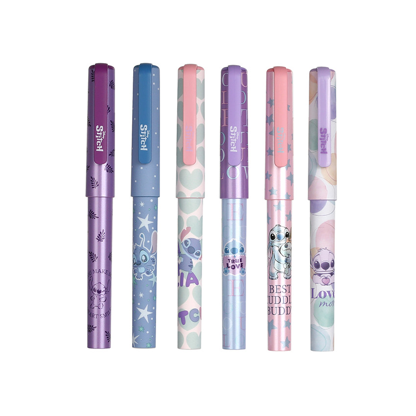 Stylo gel bleu Stitch Disney (modèle aléatoire) 