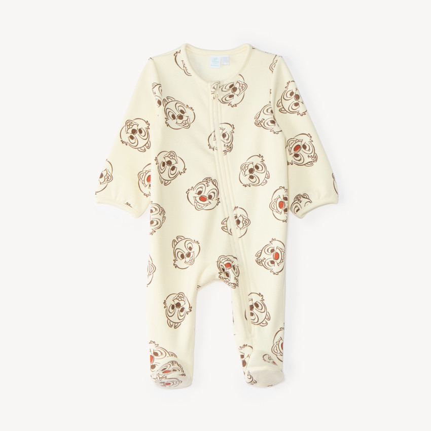 Dors-bien bébé garçon doublé en sherpa Tic et Tac Disney 