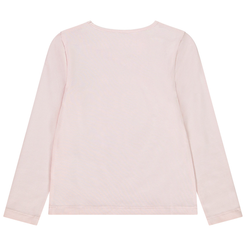 T-shirt manches longues avec print fantaisie pour fille 