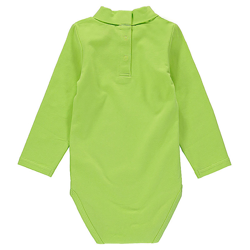 Body col cheminée en coton stretch 