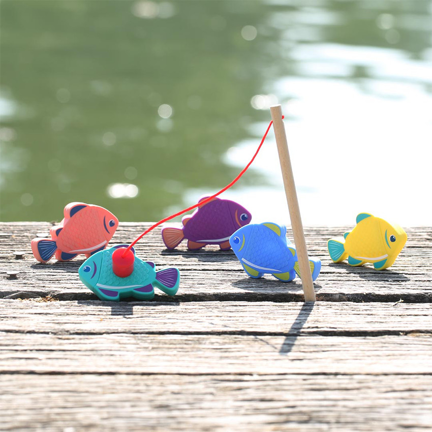 Jouet de bain Pêche à la ligne magnétique 
