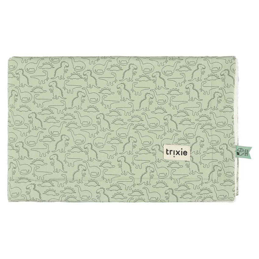 Couverture fleece berceau 75x100cm Daring Dino 