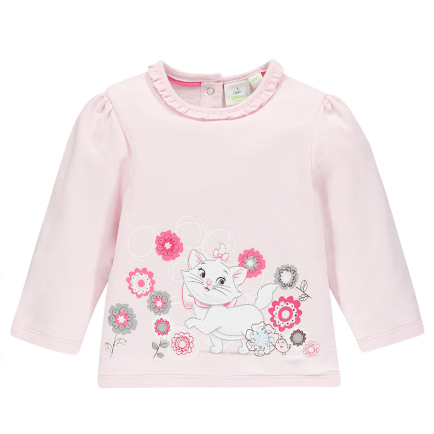Sweat en molleton avec print Marie Aristochats Disney 