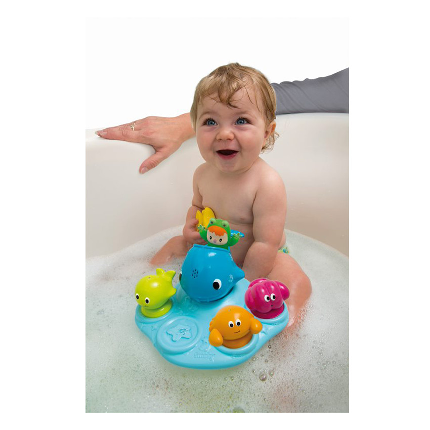 Ile de Bain + 6 Personnages Cotoons 