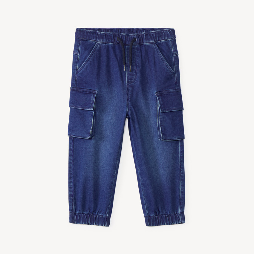 Jean jogger bébé garçon à poches cargo 