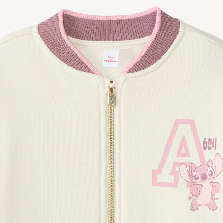 Gilet teddy fille Stitch et Angel Disney 