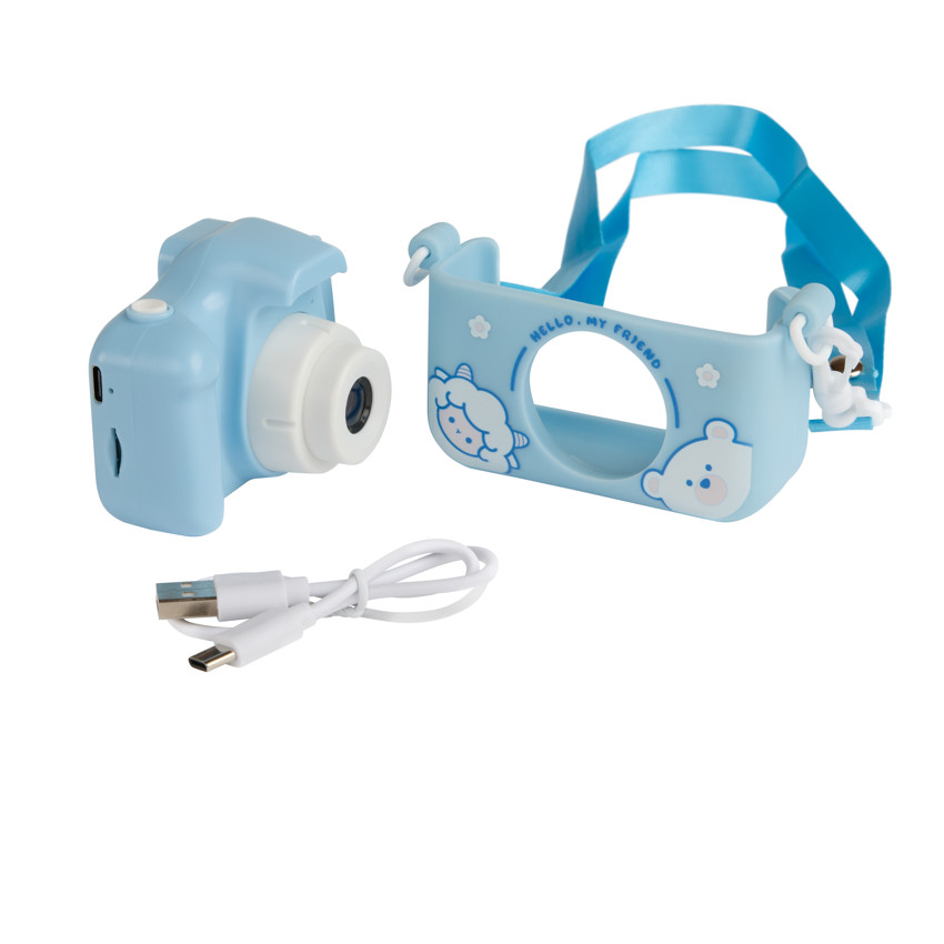 Appareil photo numérique pour enfant – Bleu 
