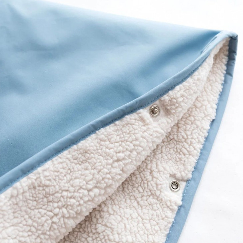Poncho de voyage - Waterproof + teddy - Horizon - 9/36 m 