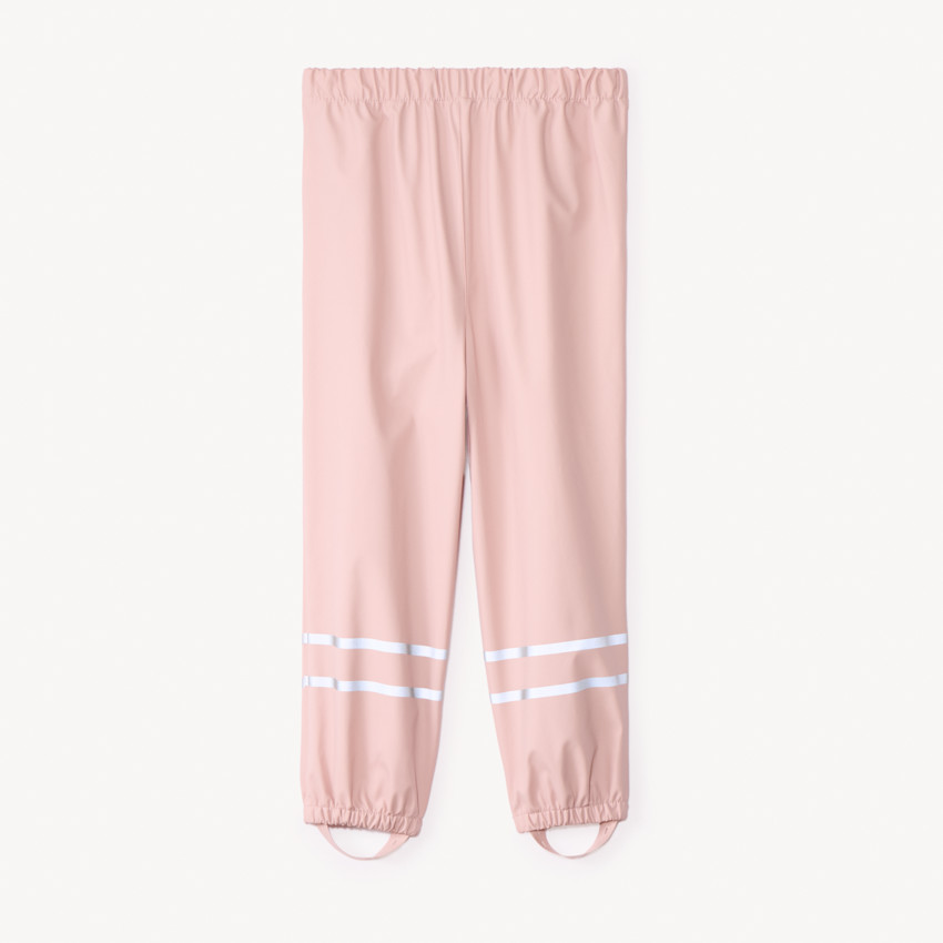 Pantalon de pluie en gomme avec bandes iridescentes pour fille 