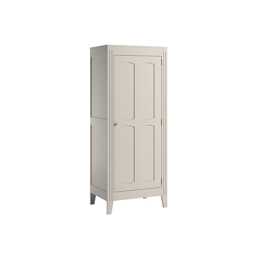 Armoire 1 porte Milenne sable-beige  