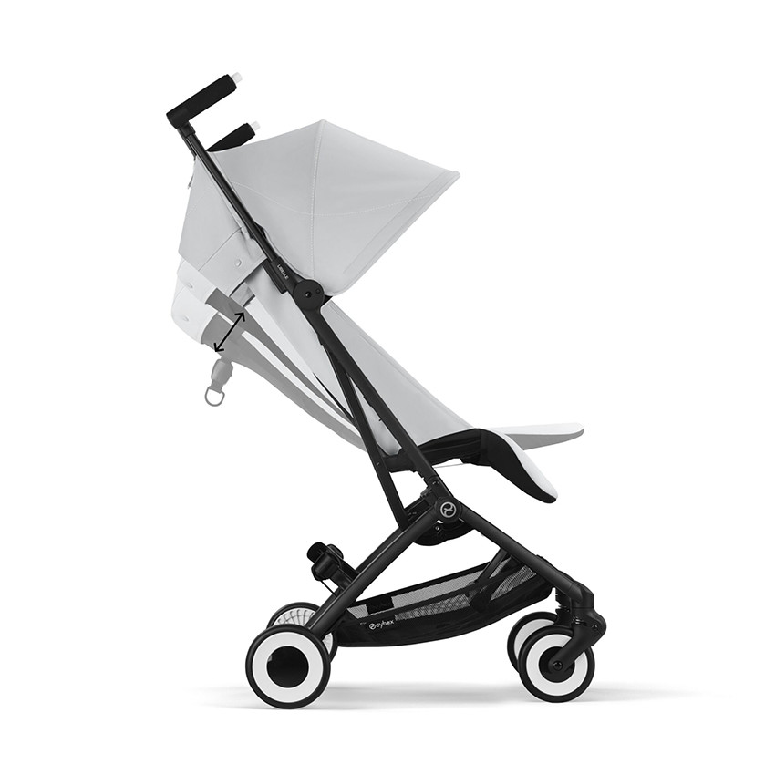 Poussette canne ultra-compacte Libelle black/fog grey 