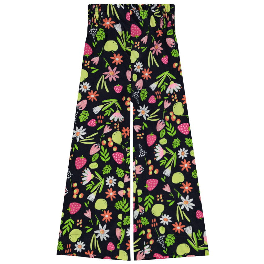 Pantalon large imprimé fruité pour fille