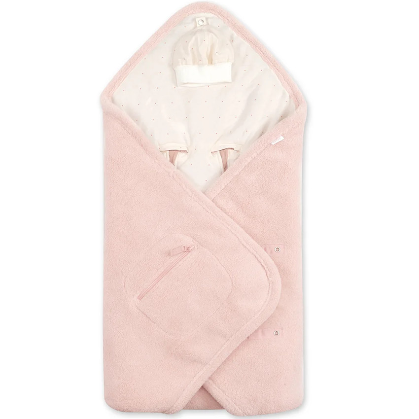 Couverture enveloppante Pady Softy +Jersey Blush 0-12M 