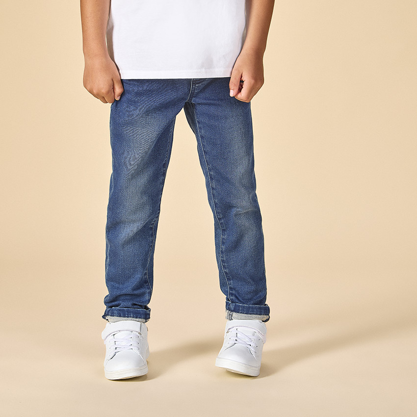 Jean style denim élastiqué pour garçon 