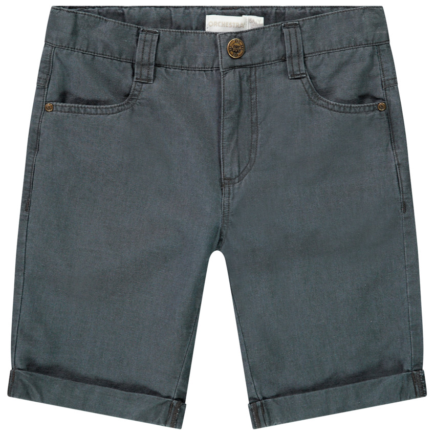 Bermuda uni pour garçon