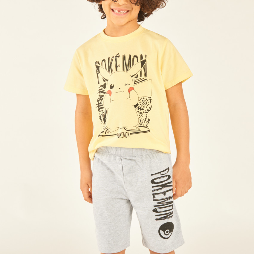 Set de pyjama 2 pièces court Pokémon pour garçon  