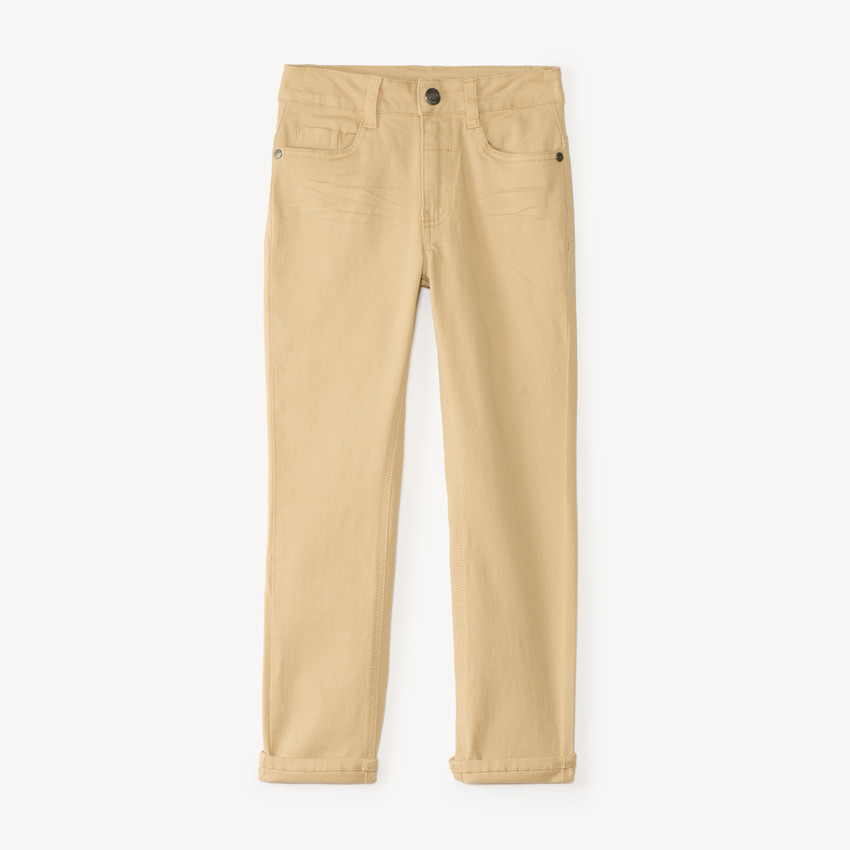 Pantalon slim uni pour garçon