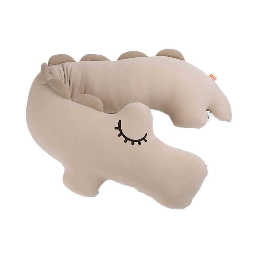 Coussin de maternité et d'allaitement Croco - Sable  