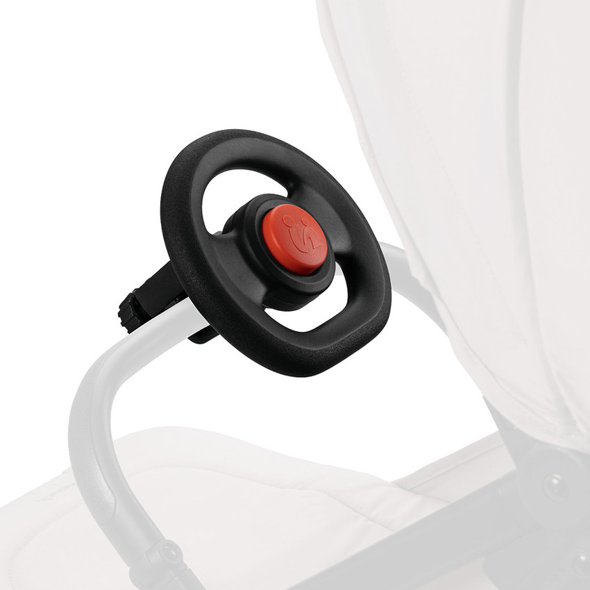 Volant pour poussette Black  