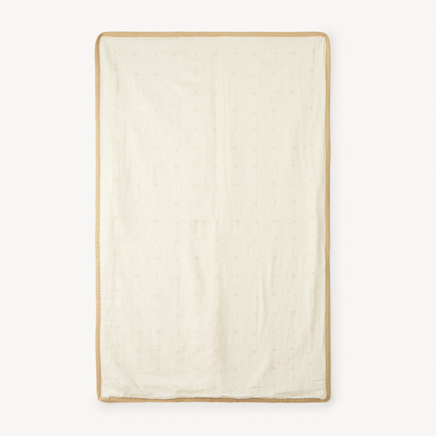 Couverture en velours et tubique imprimé éléphant pour bébé  