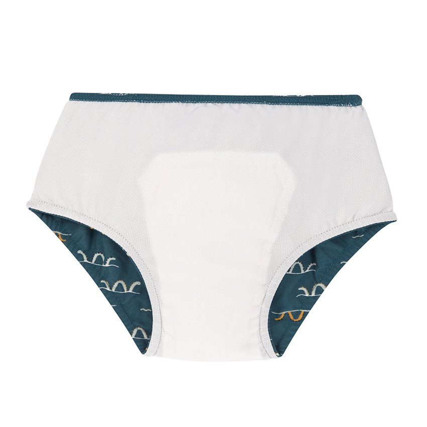 Couche de bain Garçon 18 mois – Serpent de Mer Bleu 