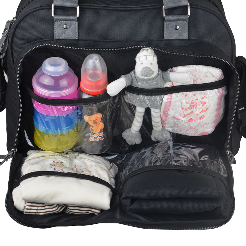 Sac à langer Urban classic black 