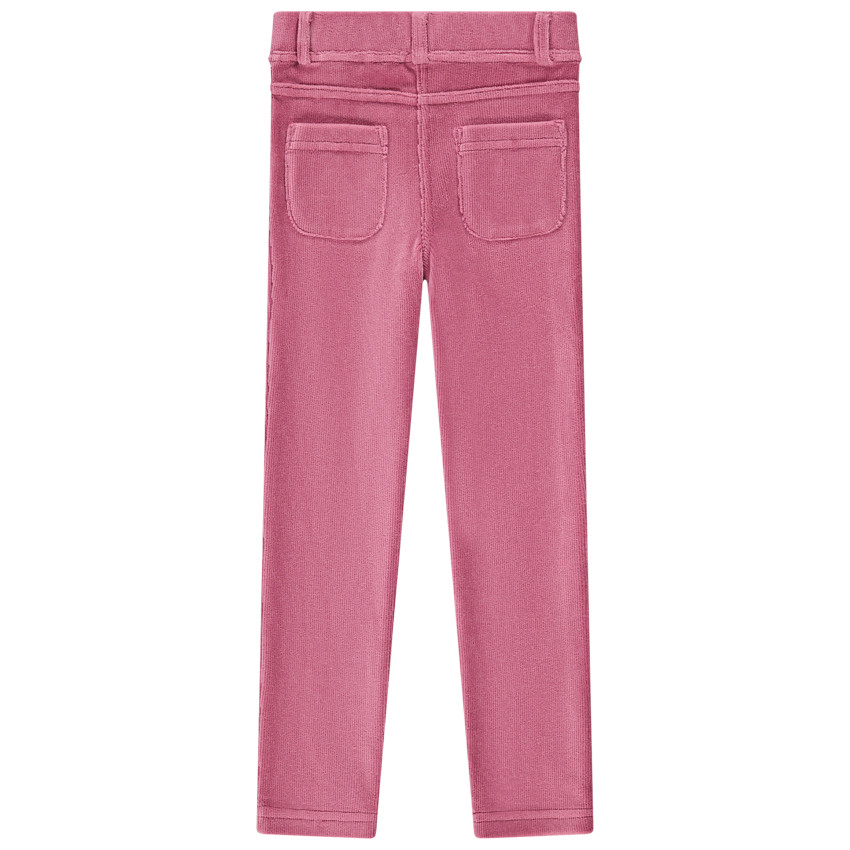 Jegging en velours pour fille 