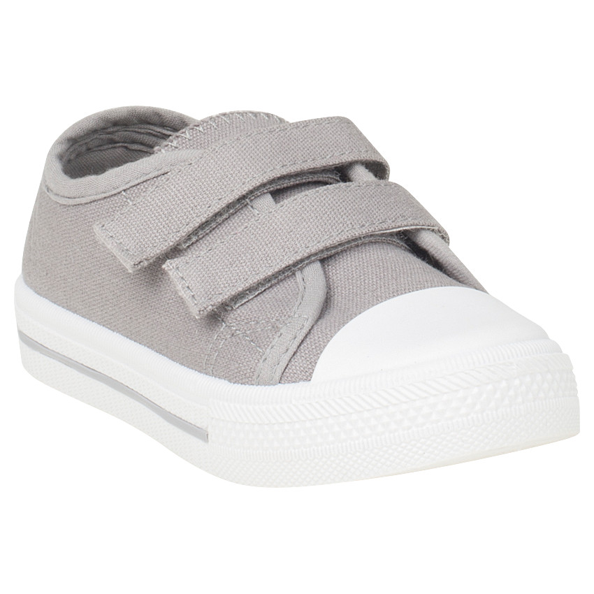 Baskets basses en toile à scratchs du 24 au 27 