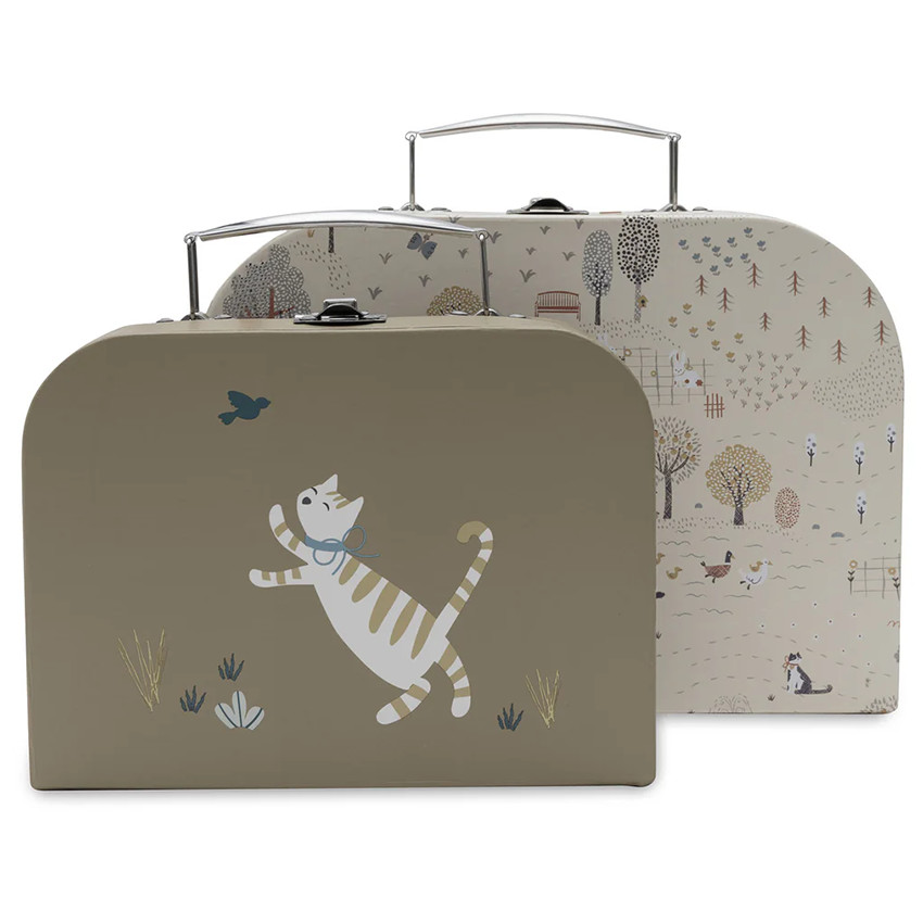 Valisette à jouets - Tiny Park - Lot de 2 Pcs 