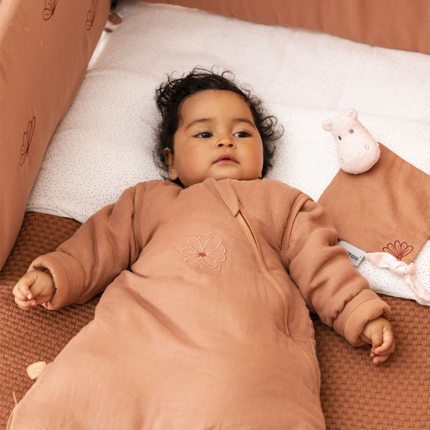 Doudou mini hippopotame Susie - Rouille 