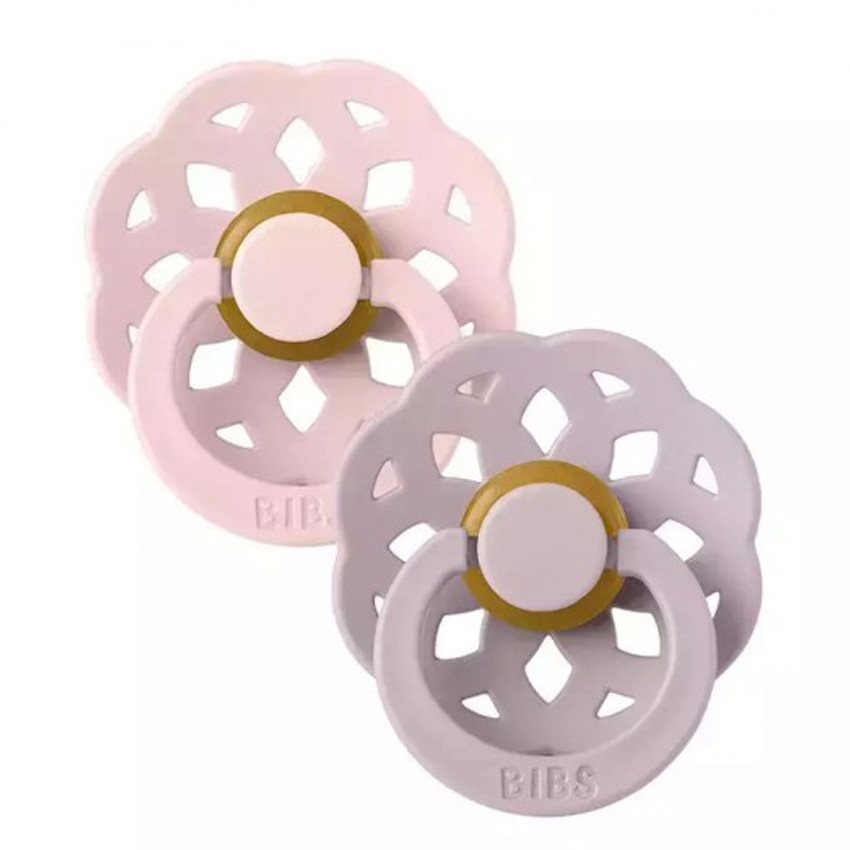 Pack de 2 sucettes Boheme Taille 2 (6-18 mois) - Blossom / Dusky Lilac