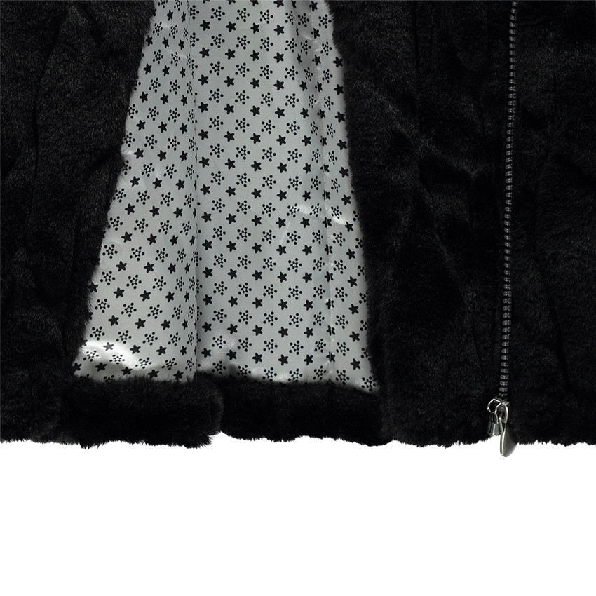 Junior - Manteau en fausse fourrure forme perfecto 