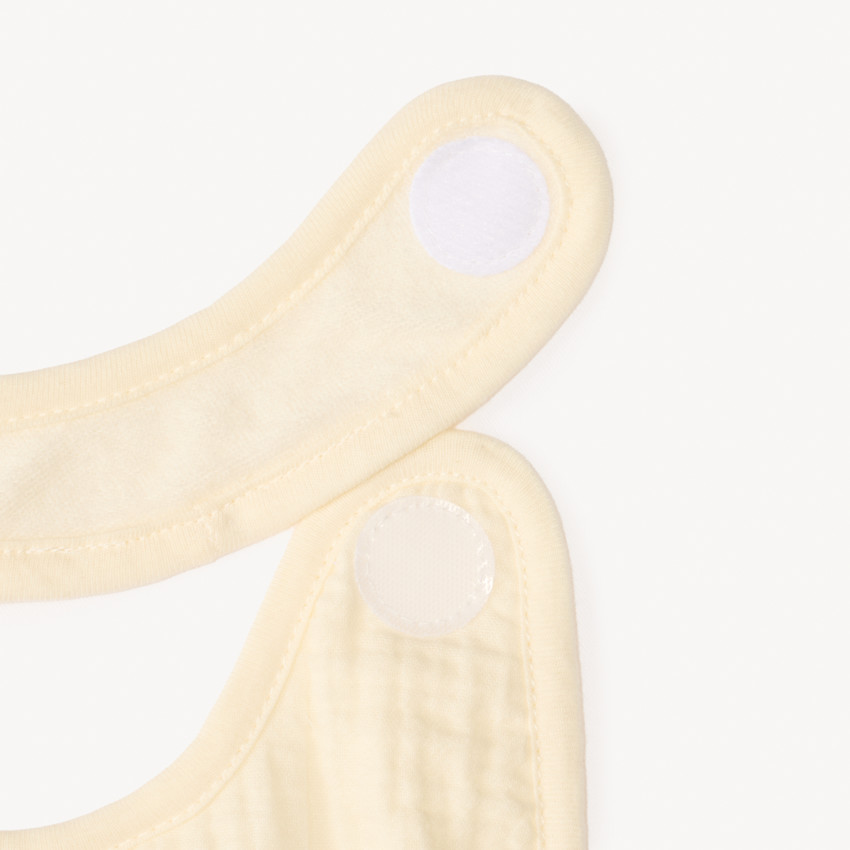 Lot de 2 bavoirs en gaze de coton Winnie l’Ourson Disney pour bébé garçon 